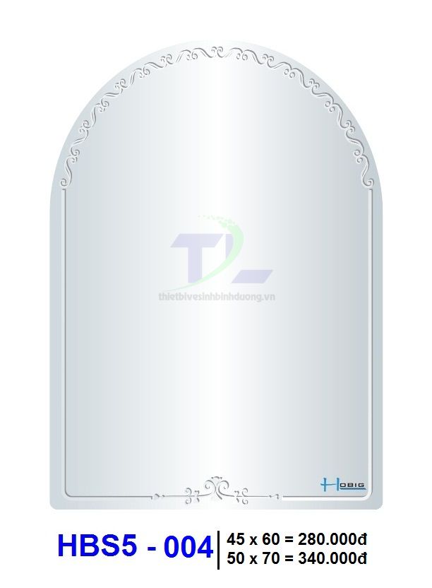 Gương soi phòng tắm HOBIG HBS5-004